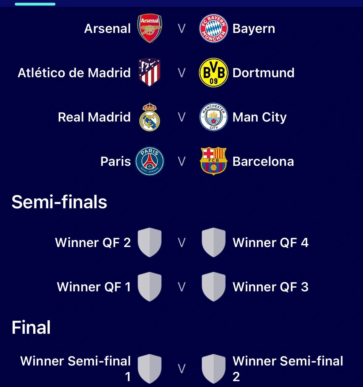 欧冠对手抽签，拜仁遭遇强敌_必赢客户端